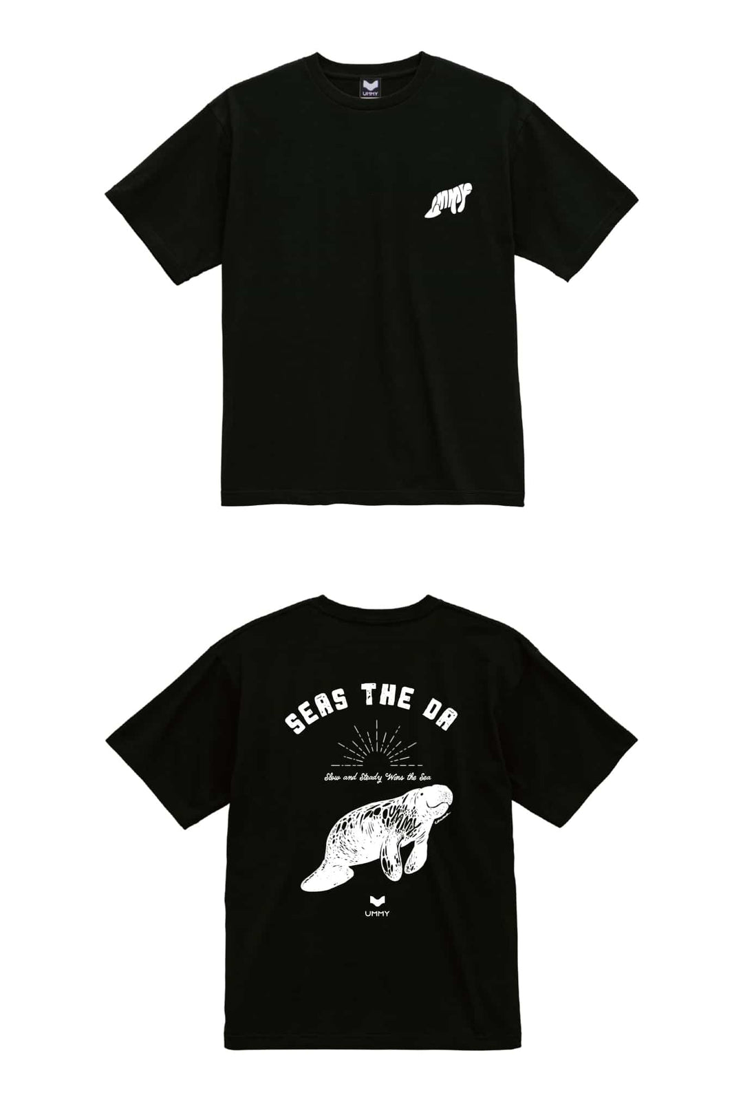 T-shirt en coton ummy lamantin unisexe