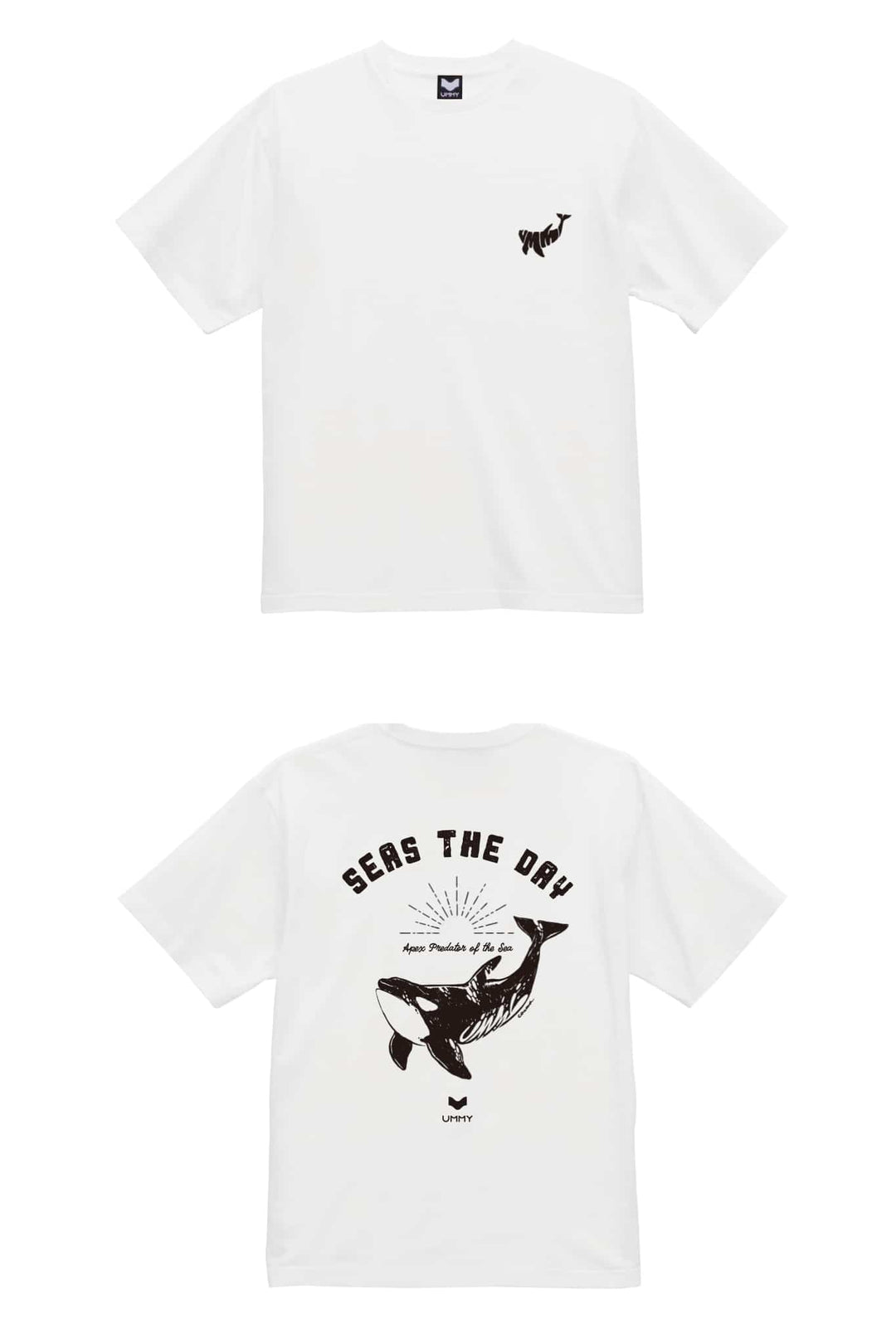 T-shirt en coton ummy orque unisexe kirima