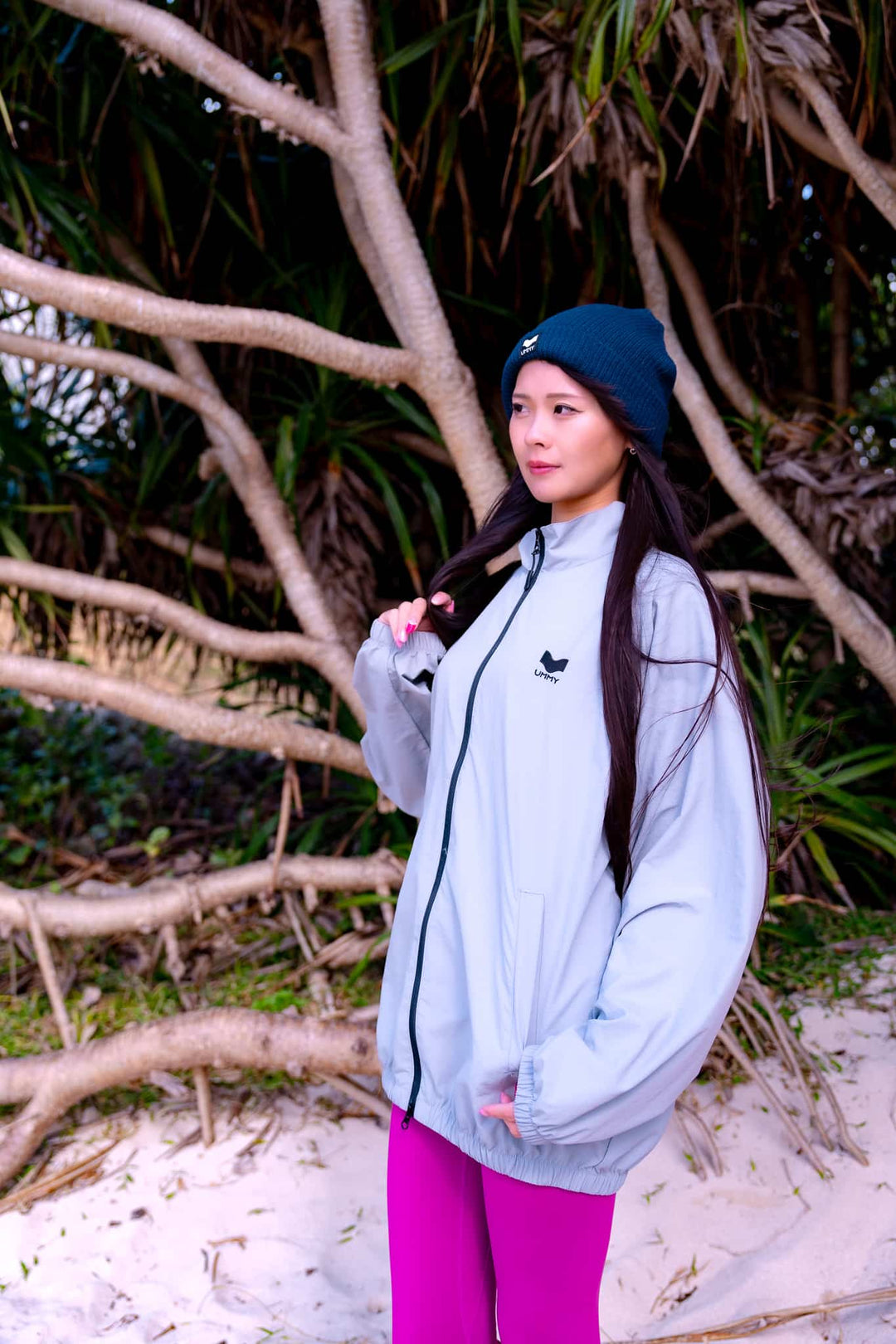 Veste de piste en nylon ummy