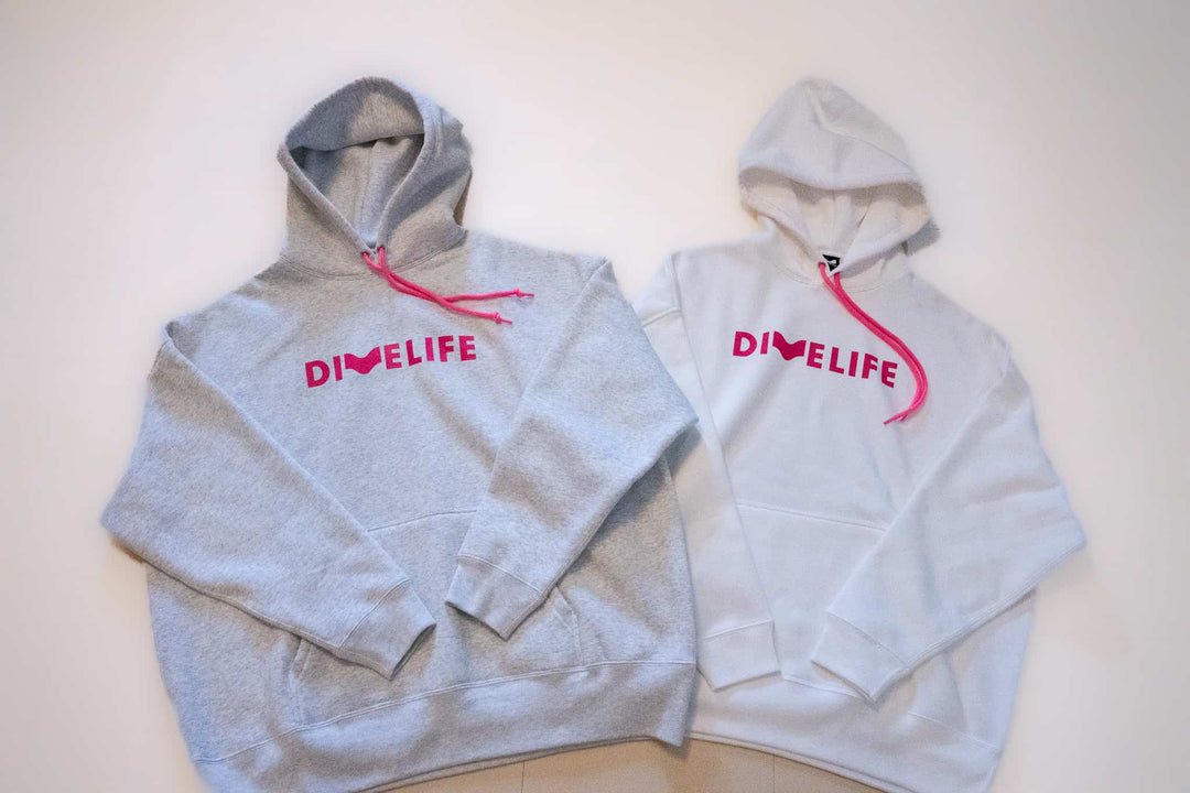 Ummy Big Silhouette Dive Life Pullover Hoodie 10 oz (doublé de polaire) Unisexe