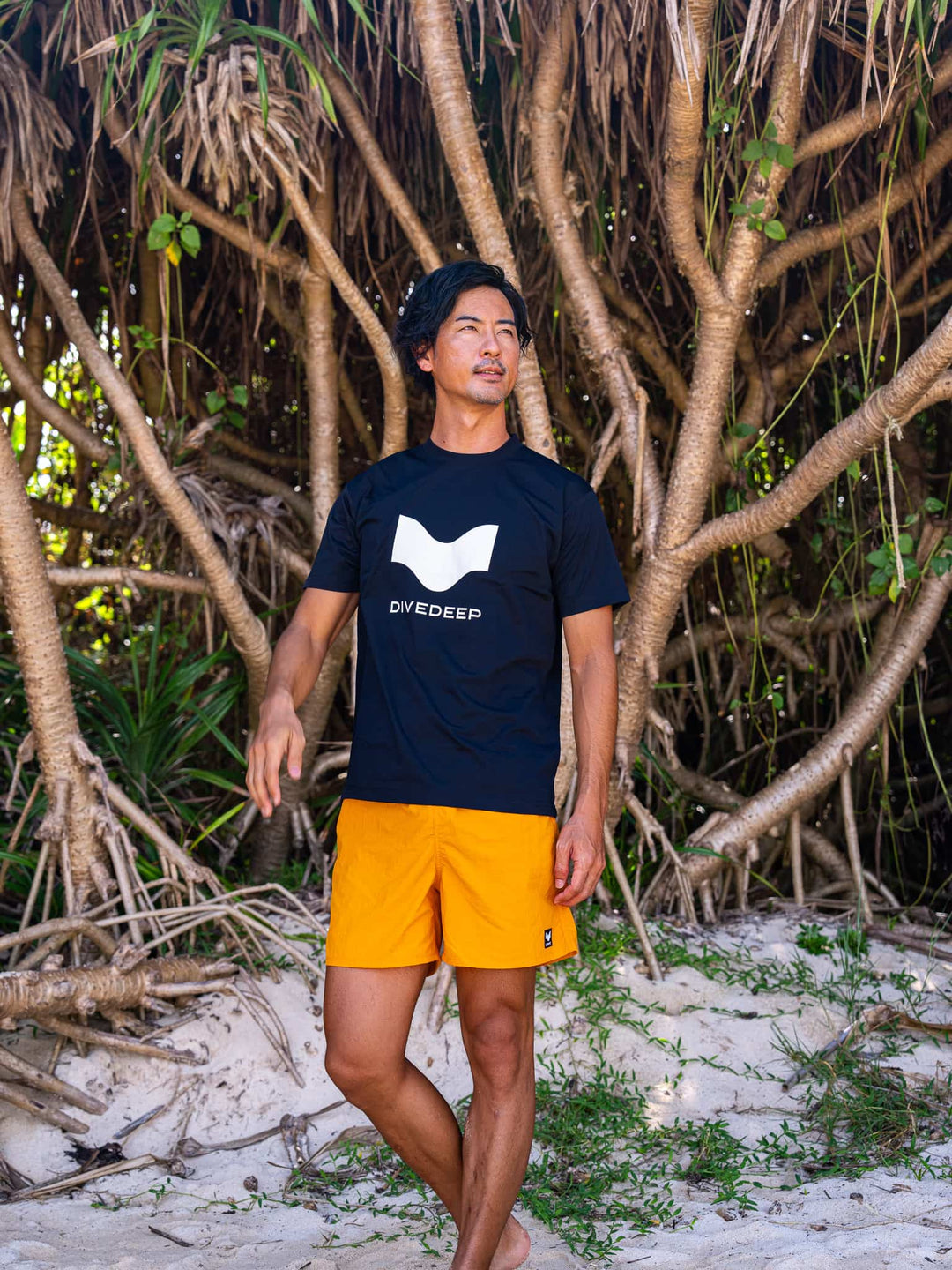 Ummy Dive Deep Premium T-shirt sèche en coton, 3 couleurs, unisexe