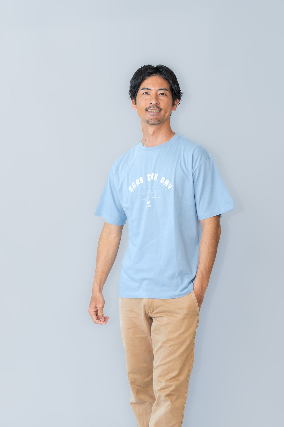 Ummy Cotton T-shirt Seas the Day Unisex