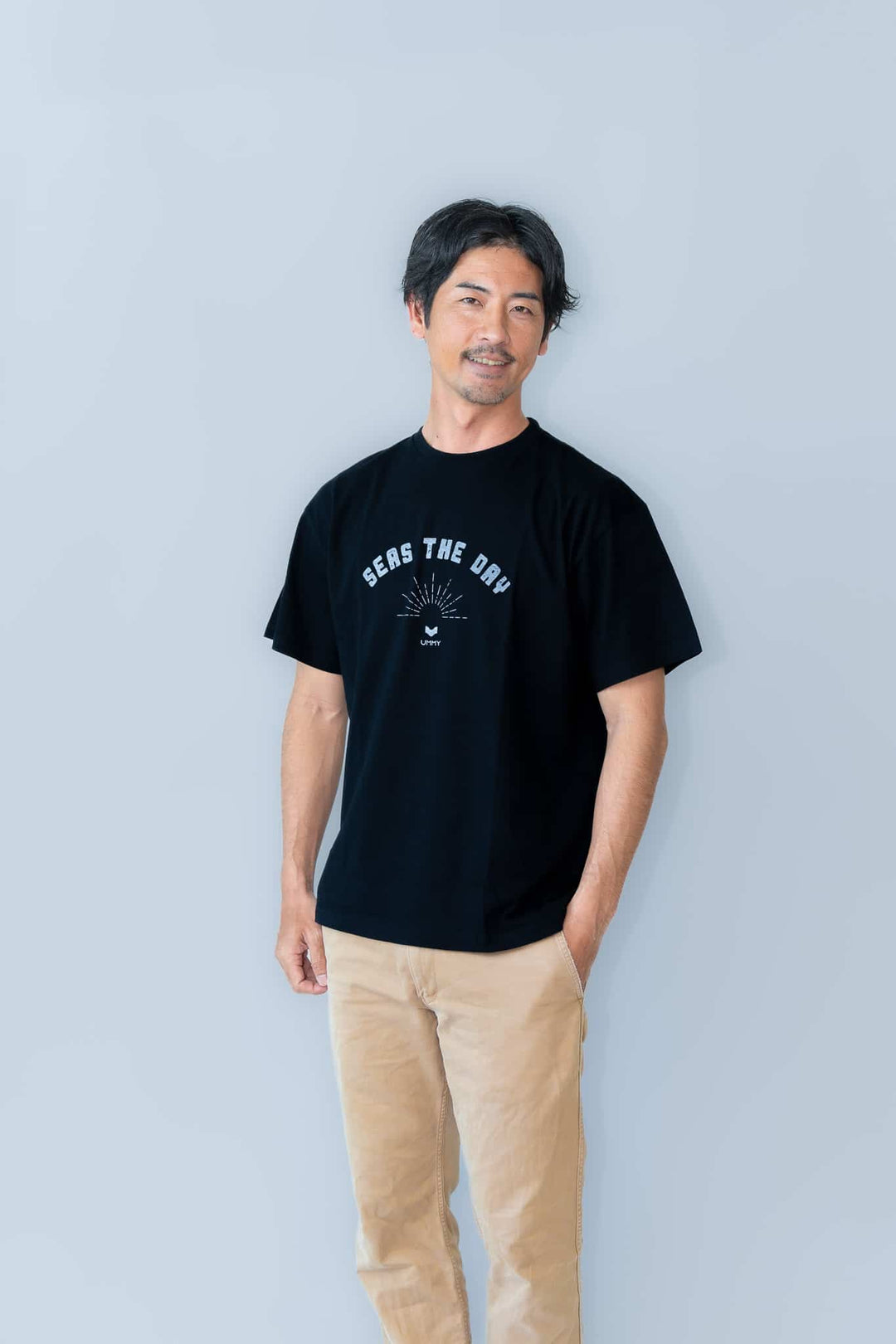 Ummy Cotton T-shirt Seas the Day Unisex