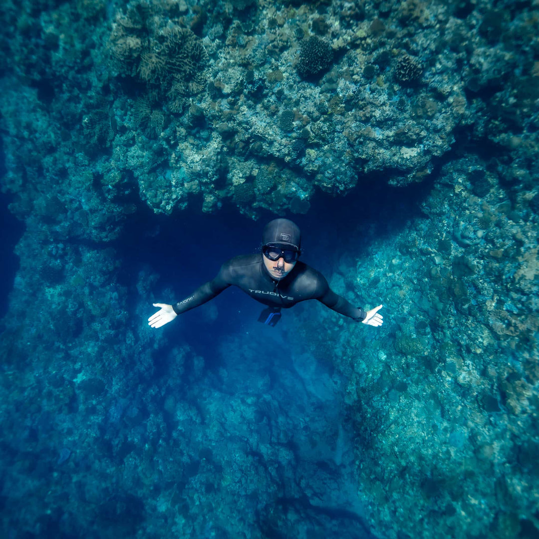 Ummy Liditediving Mask Deep Deep Half Mask Fortediving