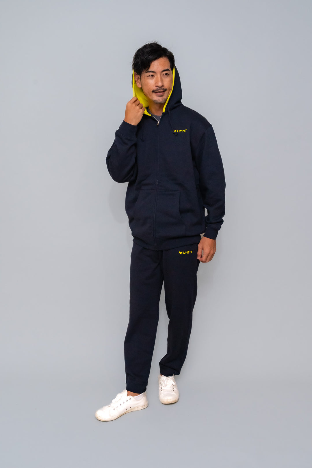 Sweat-shirt zip-up ummy 10 oz unisexe