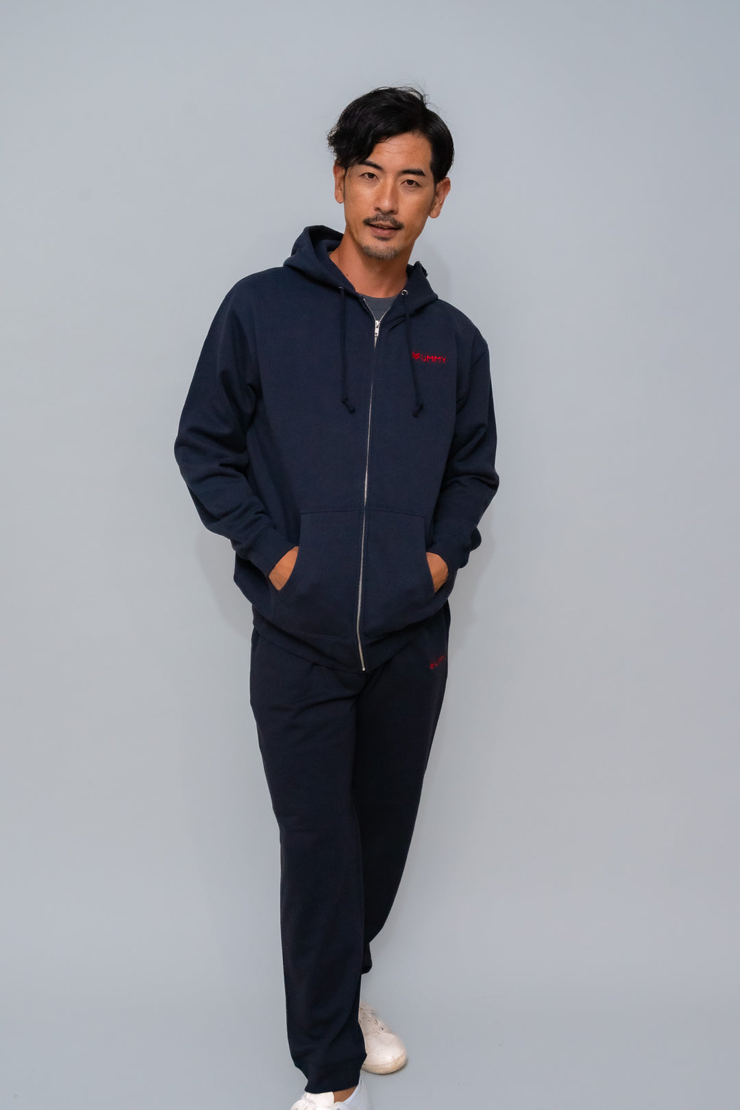 Sweat-shirt zip-up ummy 10 oz unisexe