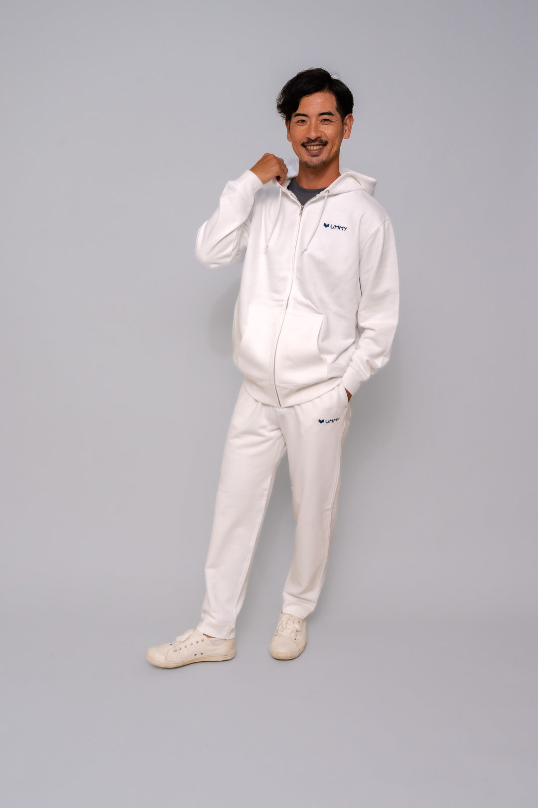 Sweat-shirt zip-up ummy 10 oz unisexe