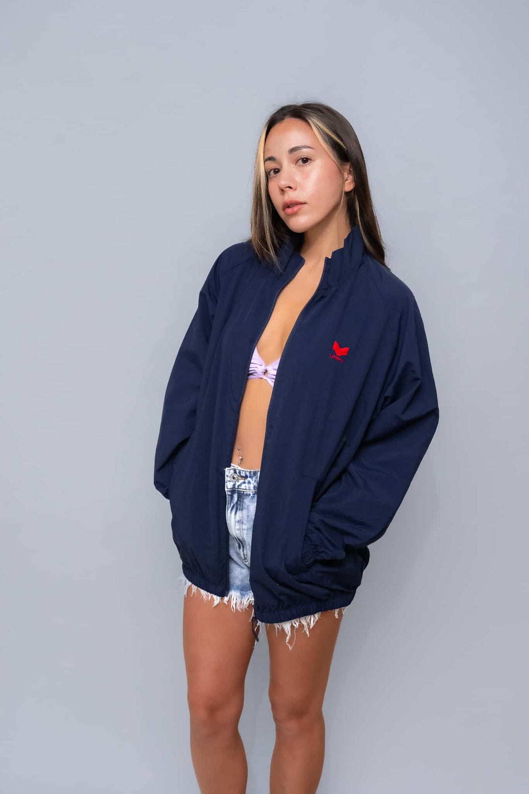 Veste de piste en nylon ummy