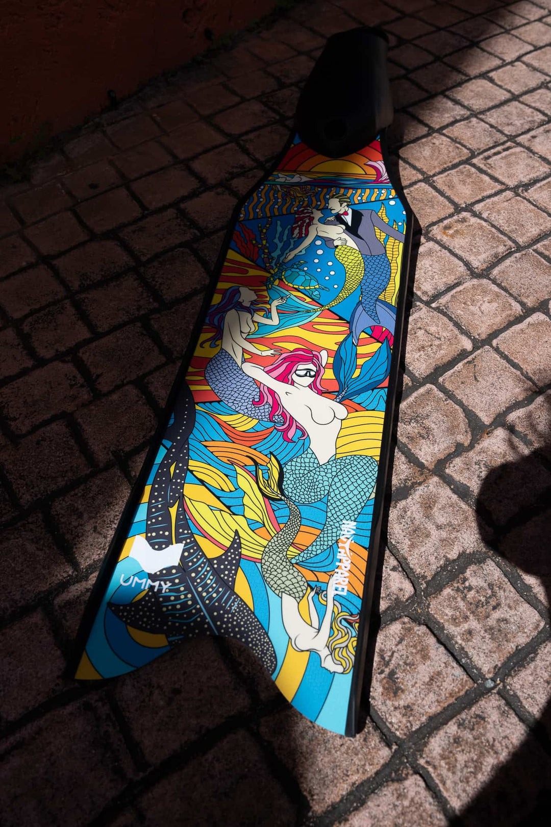 UMMY × NAVY APPAREL  Mermaid UMMY ONE  デザイナーズエディション カーボンフィン ダイビングフィン フリーダイビング スキンダイビング