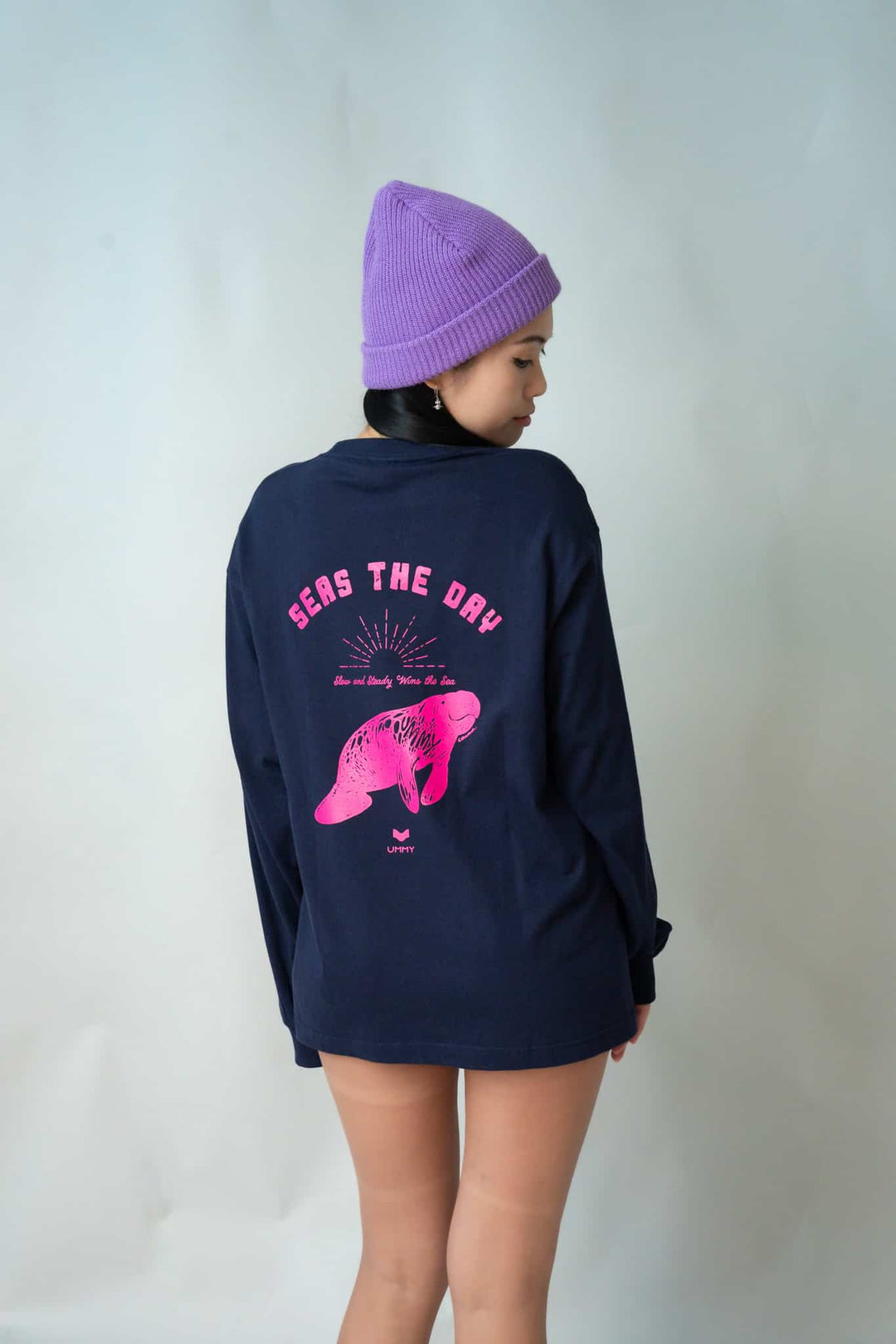 T-shirt en coton ummy lamantin unisexe