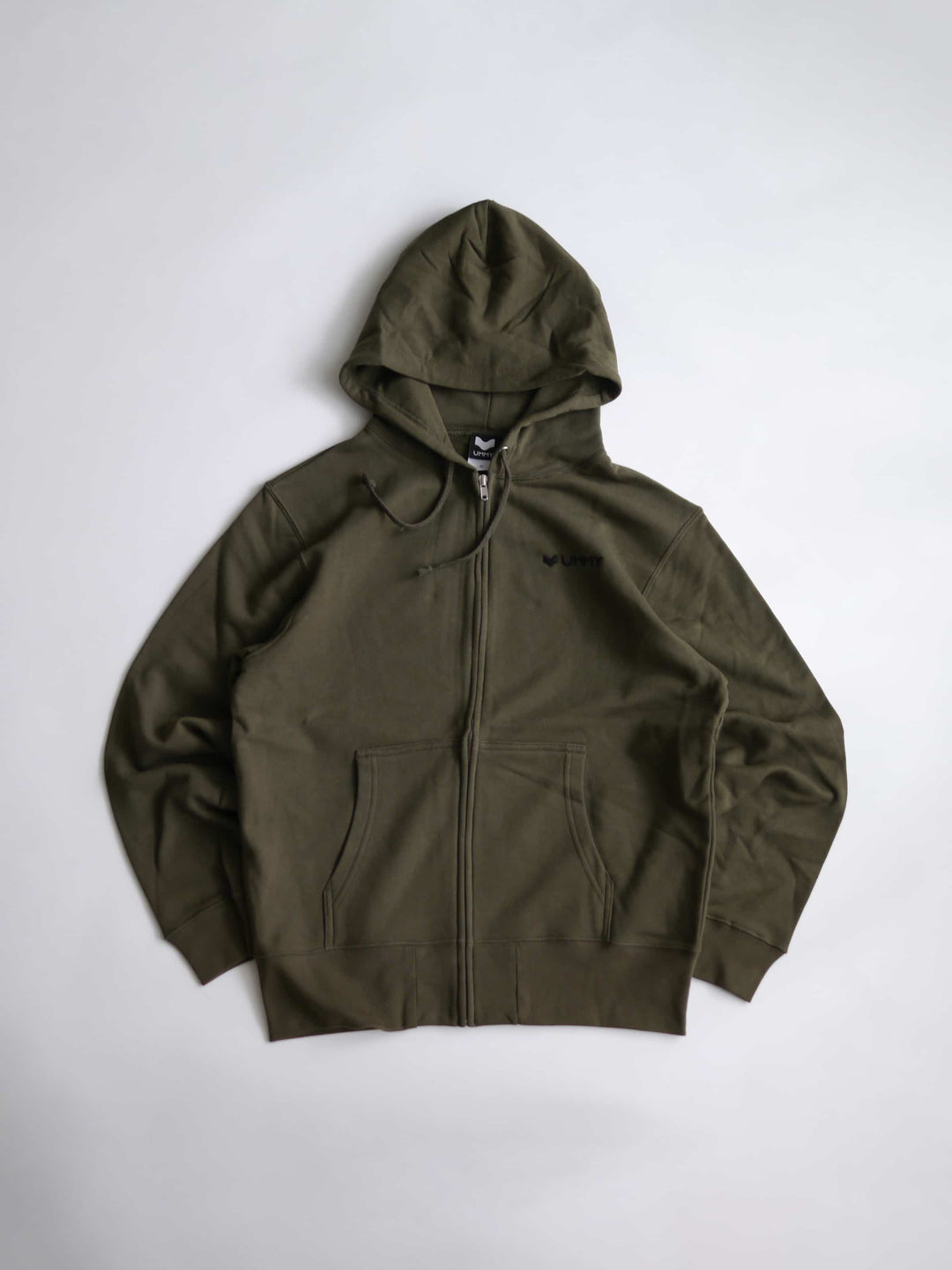 Sweat-shirt zip-up ummy 10 oz unisexe