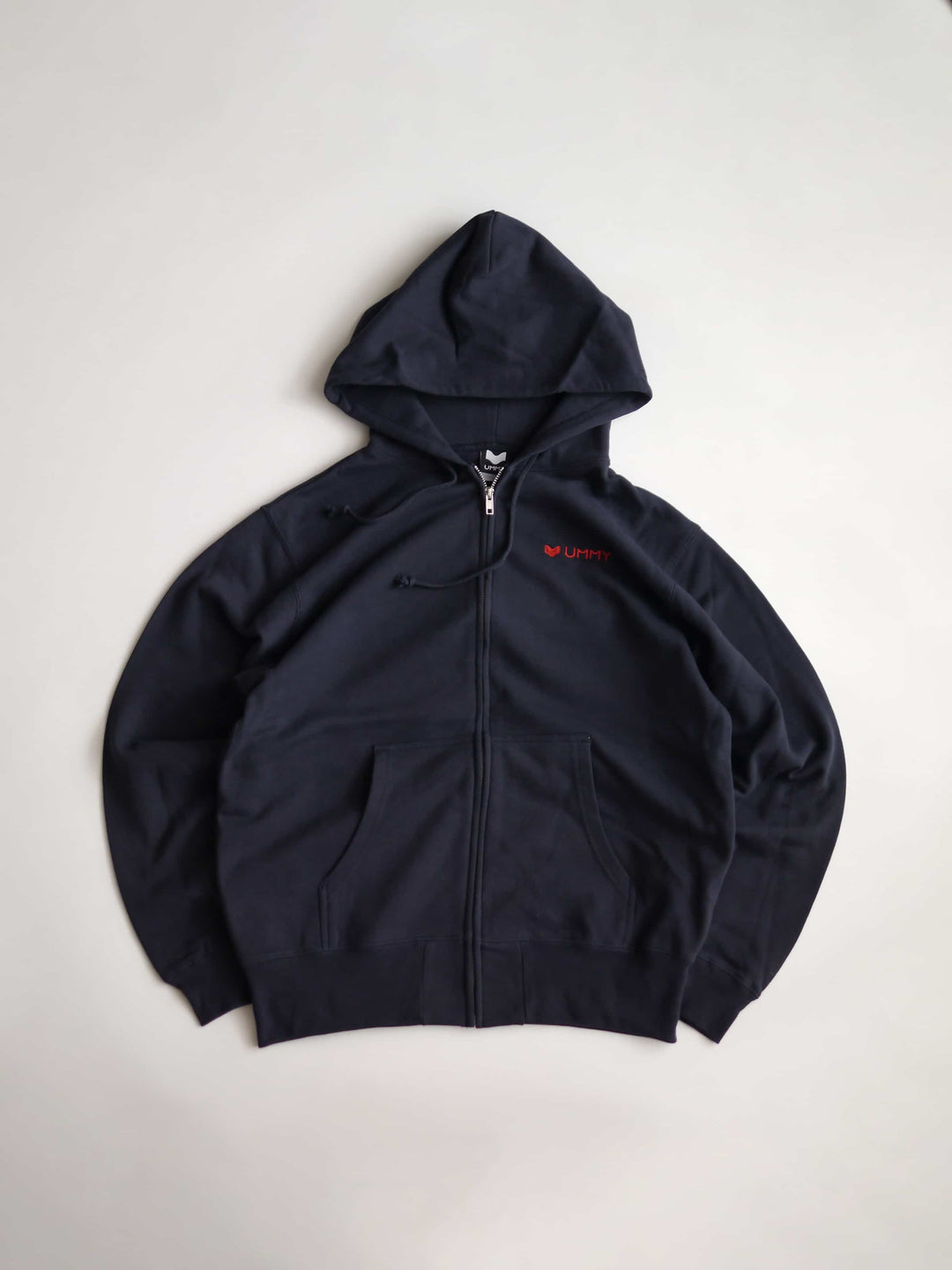 Sweat-shirt zip-up ummy 10 oz unisexe