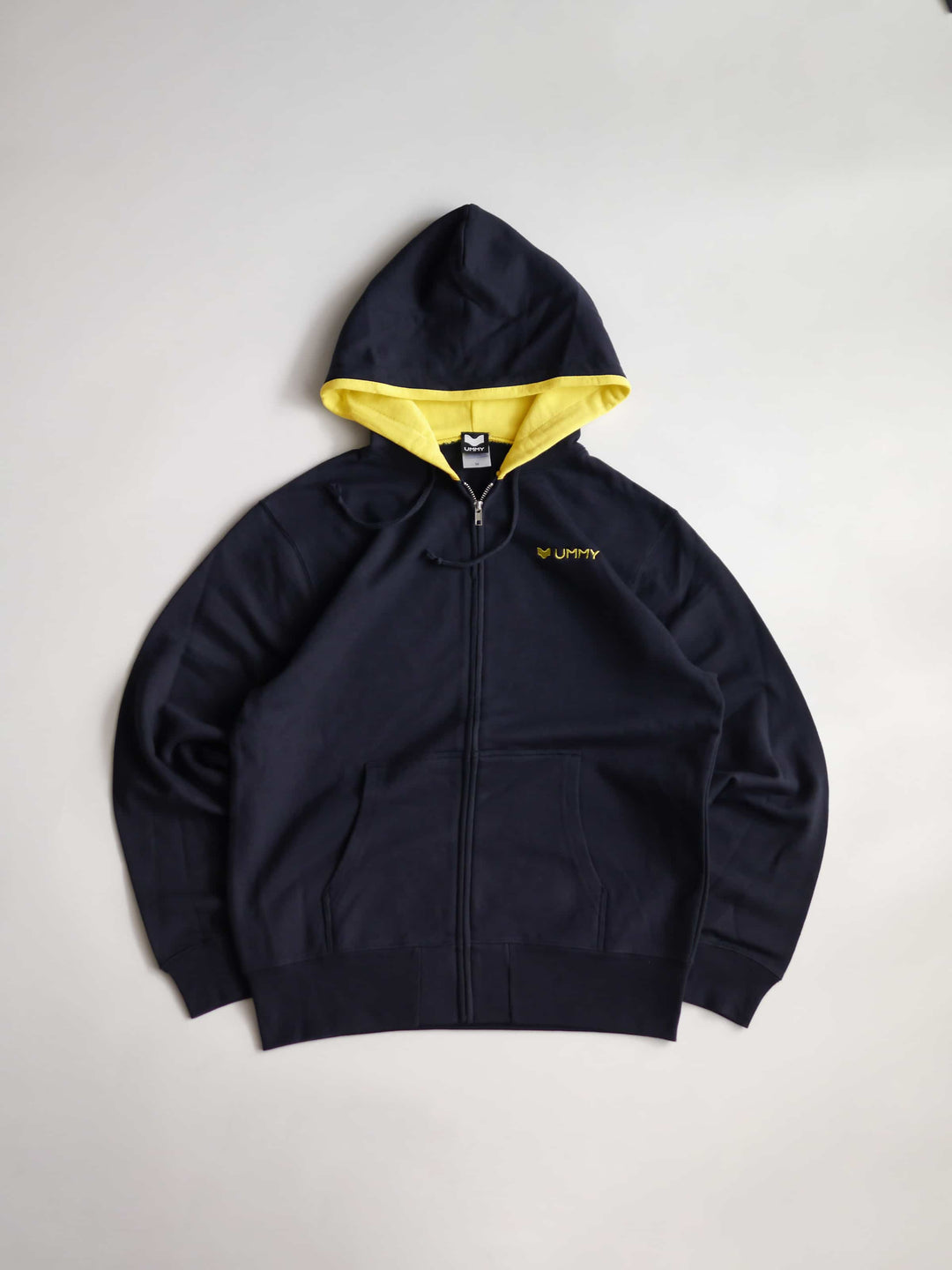 Sweat-shirt zip-up ummy 10 oz unisexe