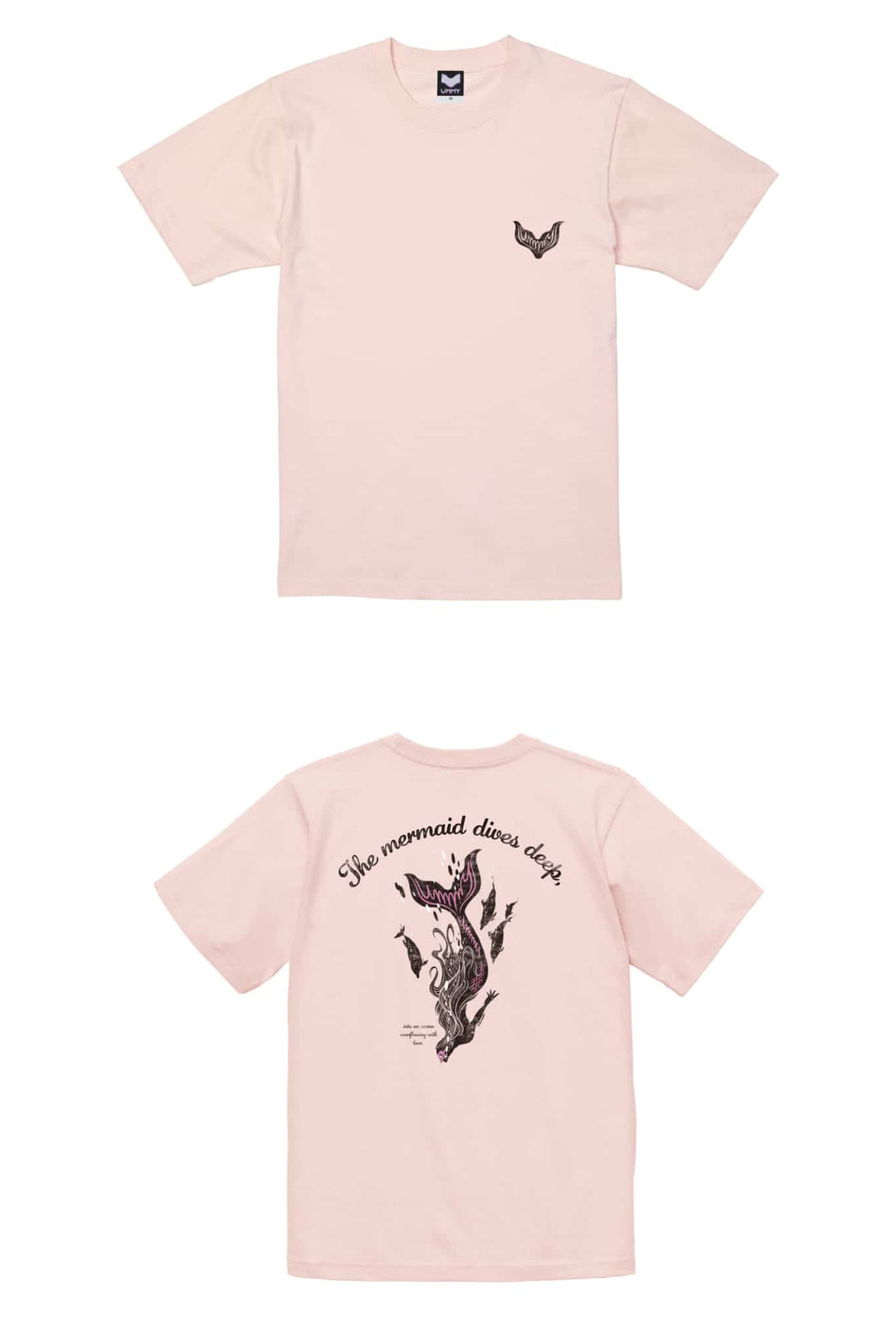 UMMY マーメイド 6.2オンス プレミアムTシャツ 全8カラー ユニセックス