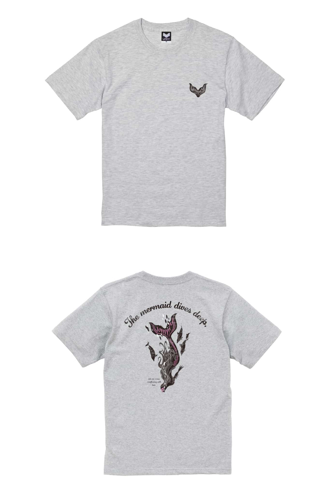 UMMY マーメイド 6.2オンス プレミアムTシャツ 全8カラー ユニセックス