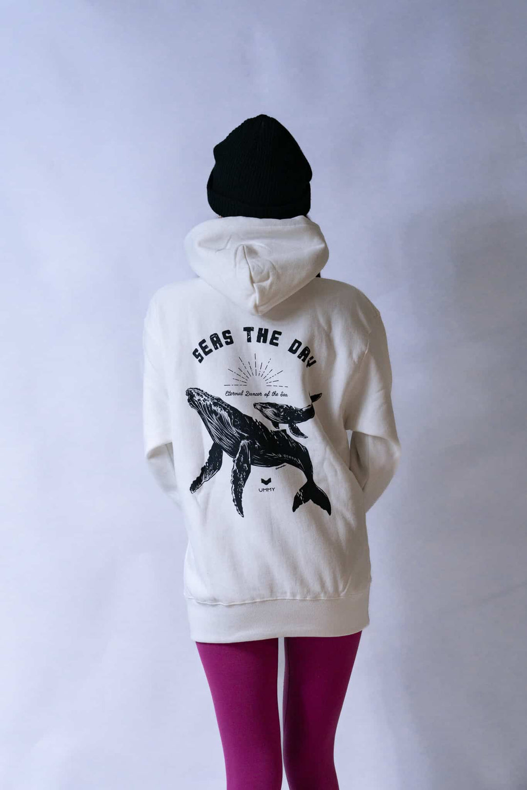 UMMY ホエール ヘビーウェイトフーディー 裏起毛 12オンス ユニセックス スウェット パーカー