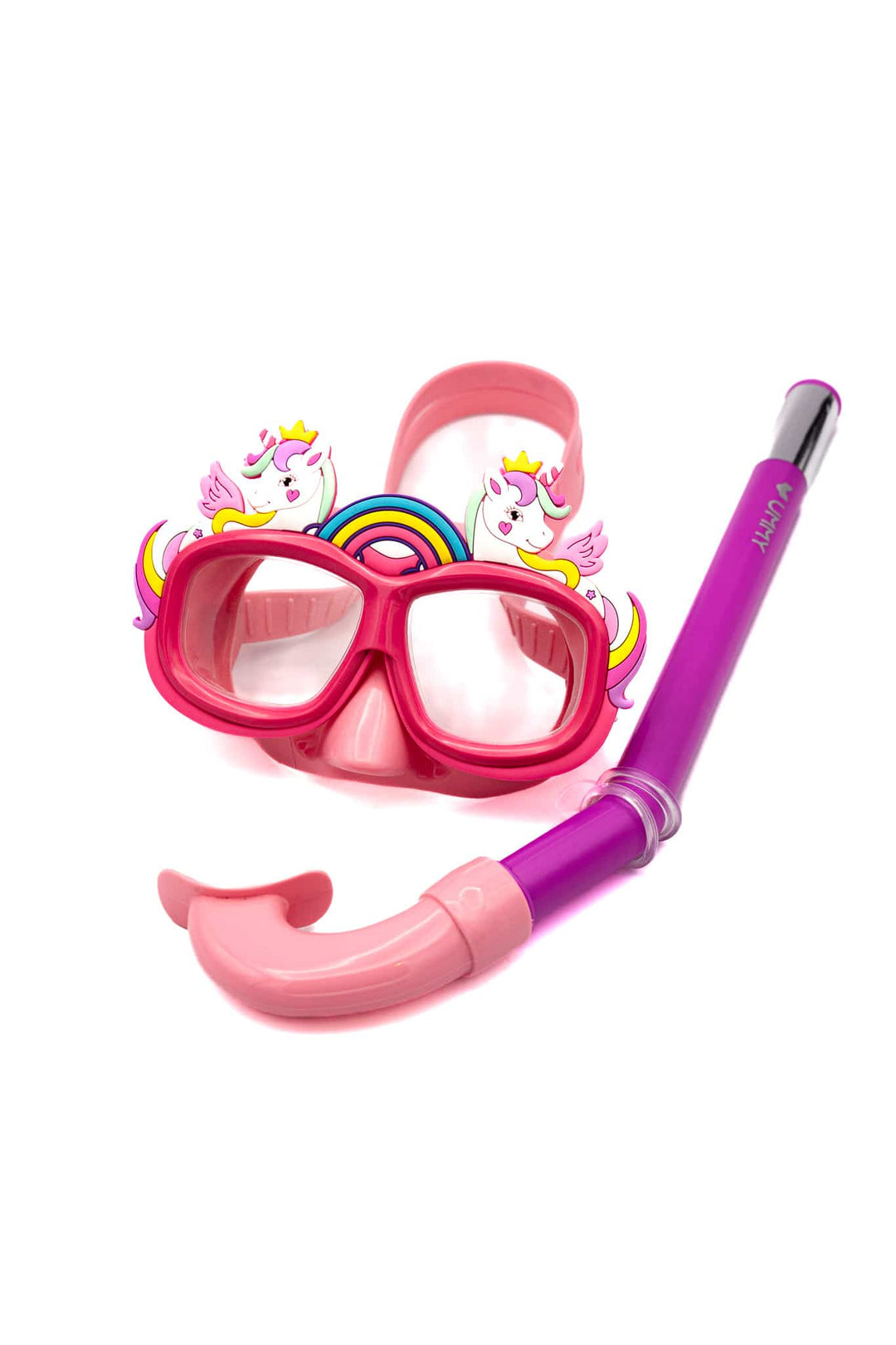 UMMY キッズ シュノーケリングセット 3歳〜6歳用 子ども用 マスク＆シュノーケル 海 プール お風呂