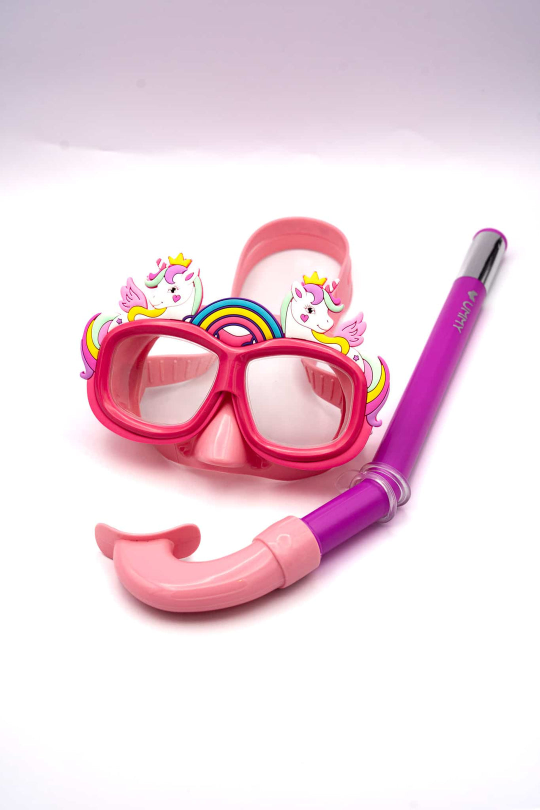 UMMY キッズ シュノーケリングセット 3歳〜6歳用 子ども用 マスク＆シュノーケル 海 プール お風呂