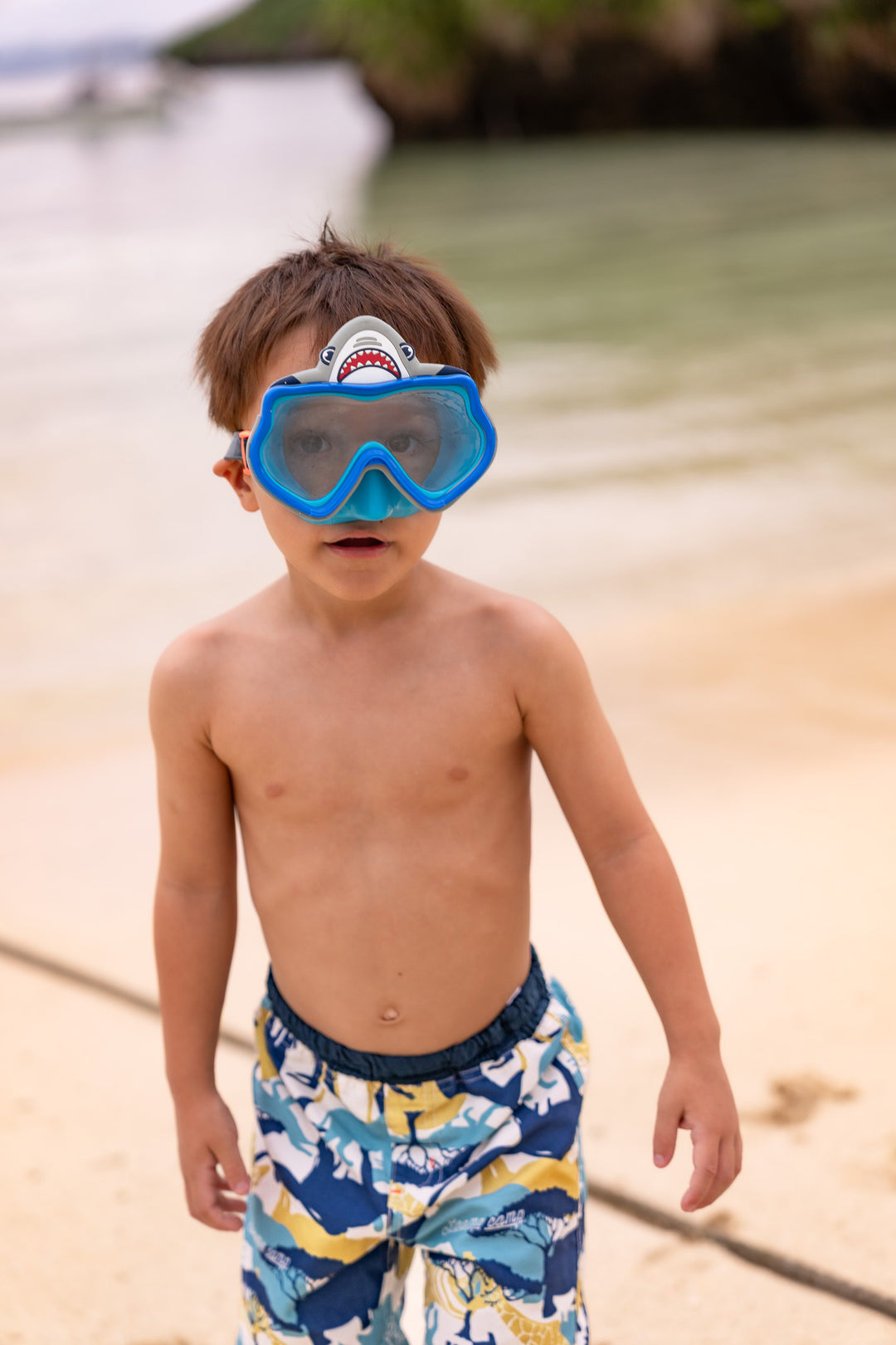UMMY キッズ シュノーケリングセット 3歳〜6歳用 子ども用 マスク＆シュノーケル 海 プール お風呂