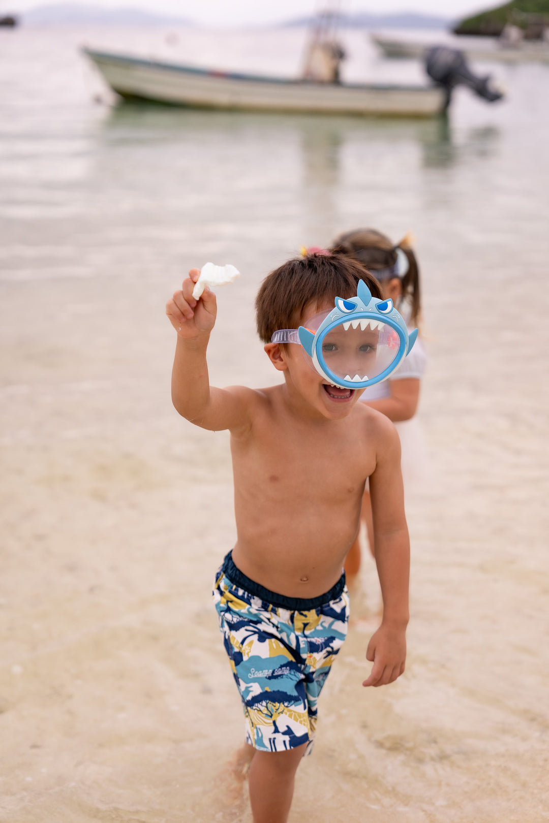 UMMY キッズ シュノーケリングセット 3歳〜6歳用 子ども用 マスク＆シュノーケル 海 プール お風呂