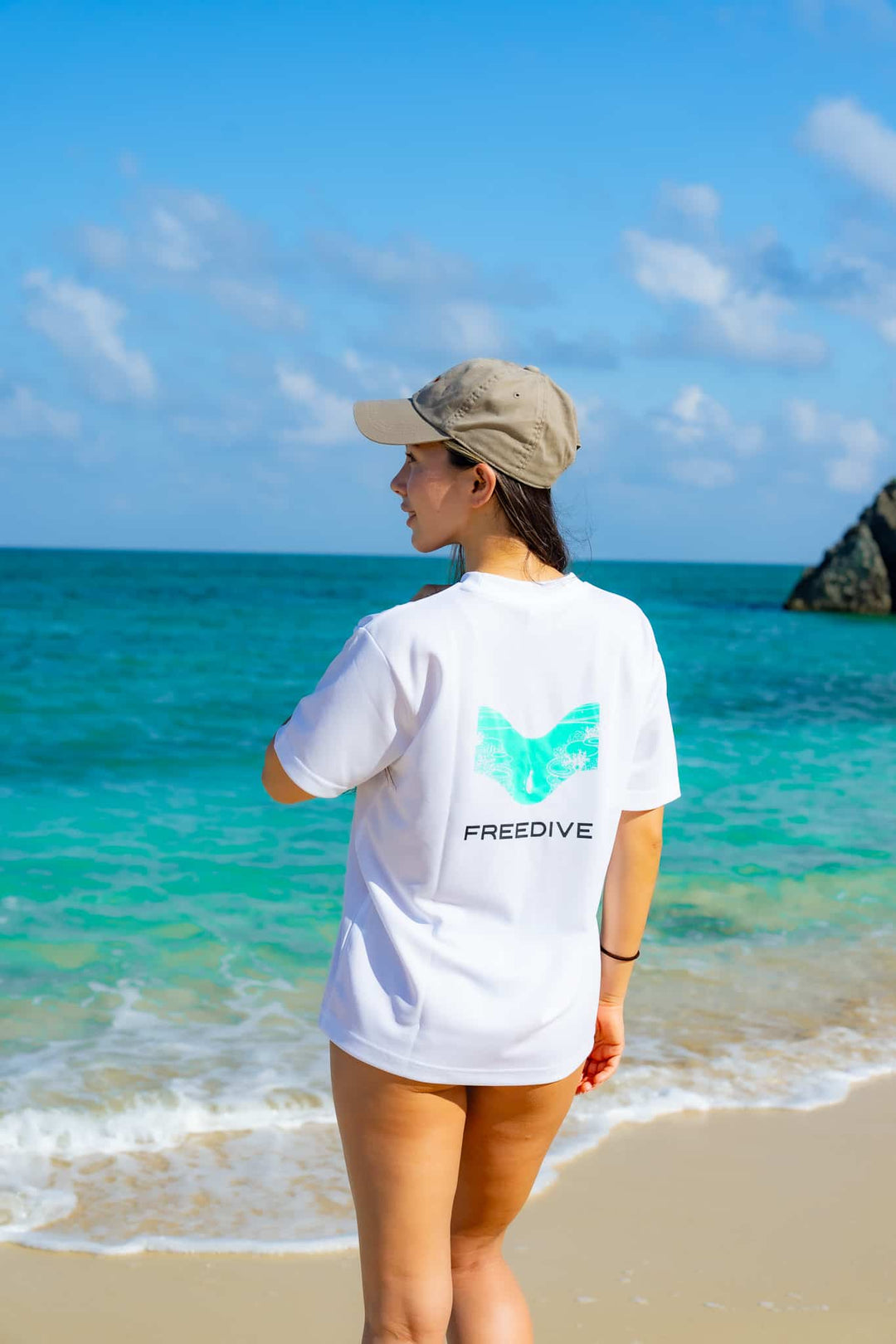 UMMY ビーチTシャツ FREEDIVE マナティー 全14カラー ユニセックス