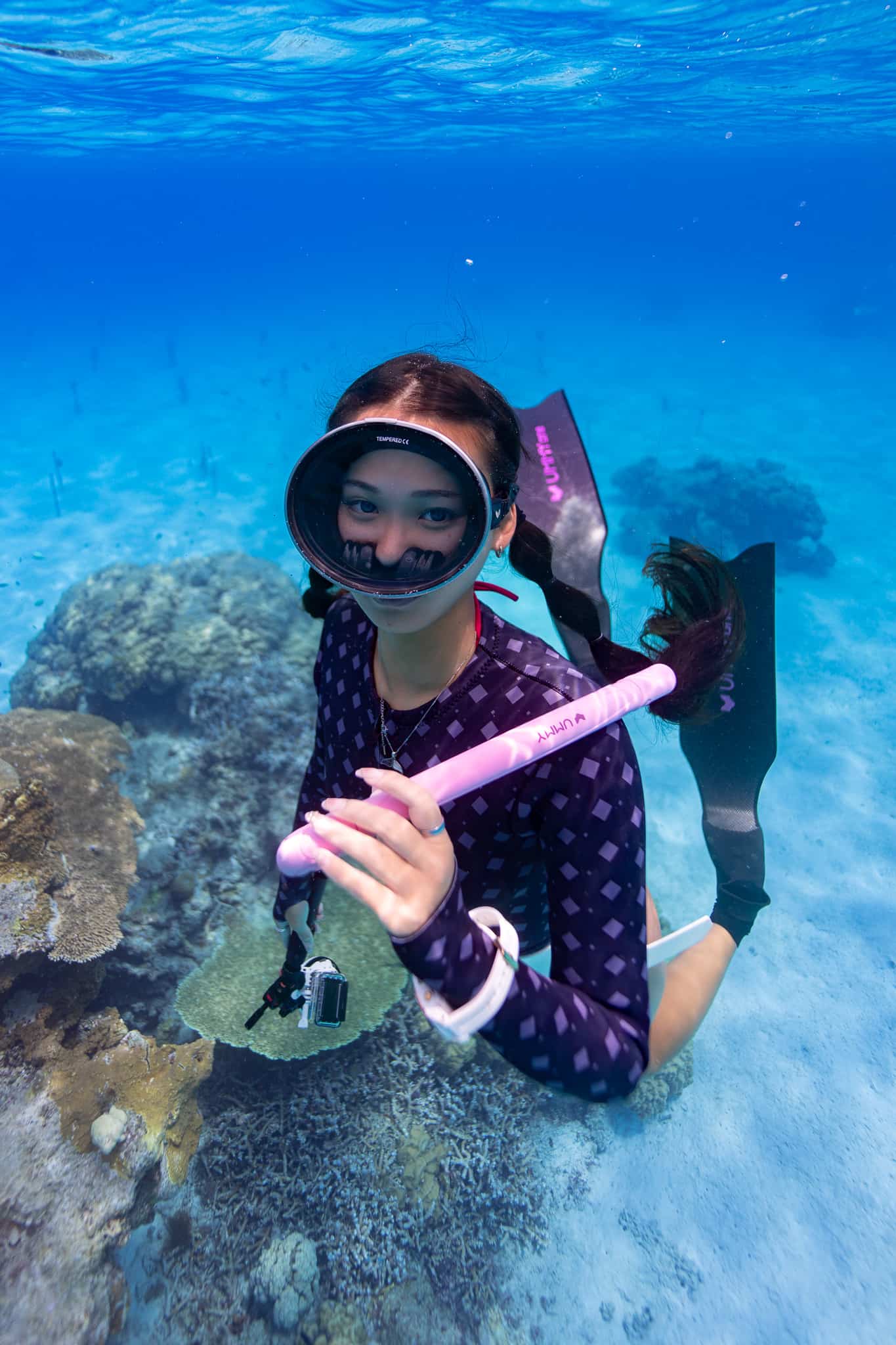 ダイビング　マスク Amazon | Intex Reef Rider ダイビングマスク&イージーフロー