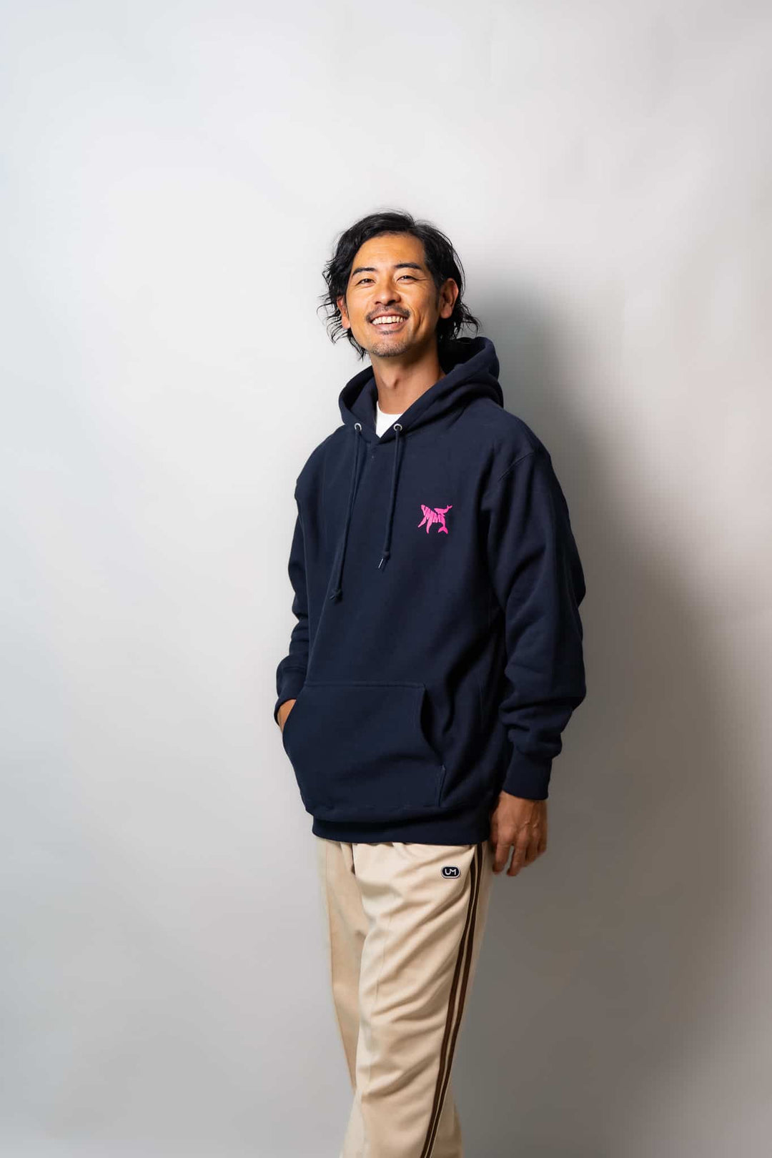 UMMY ホエール ヘビーウェイトフーディー 裏起毛 12オンス ユニセックス スウェット パーカー