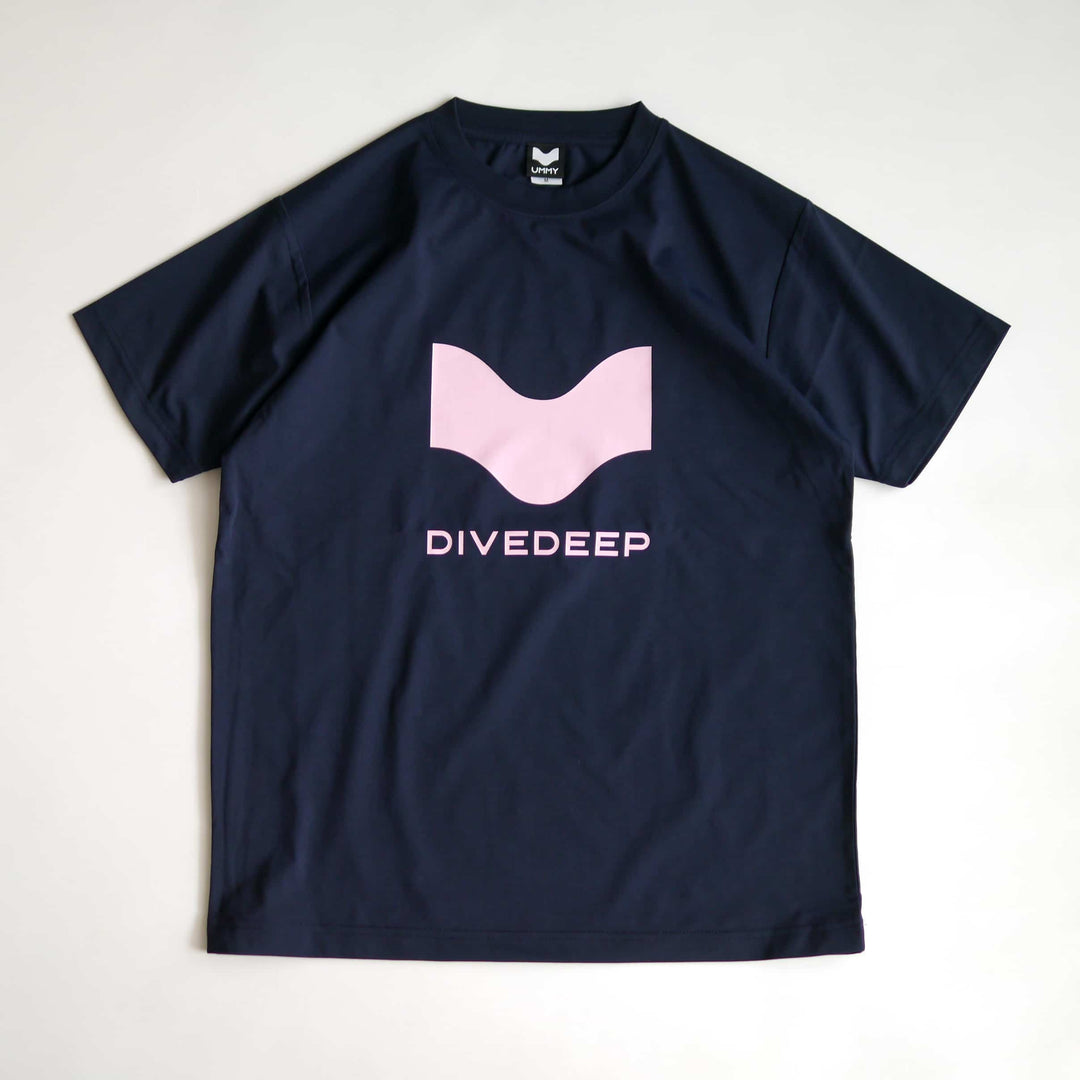 UMMY DIVE DEEP プレミアムコットンライクドライTシャツ 全3カラー ユニセックス