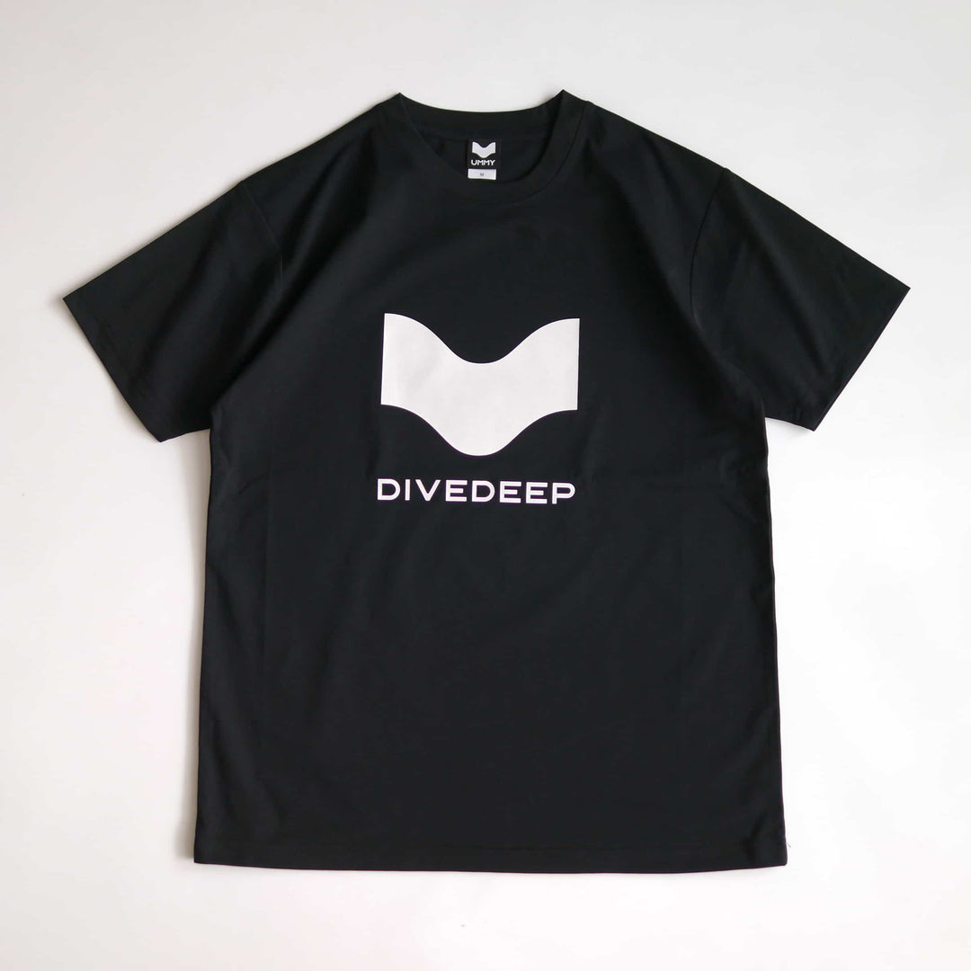 UMMY DIVE DEEP プレミアムコットンライクドライTシャツ 全3カラー ユニセックス