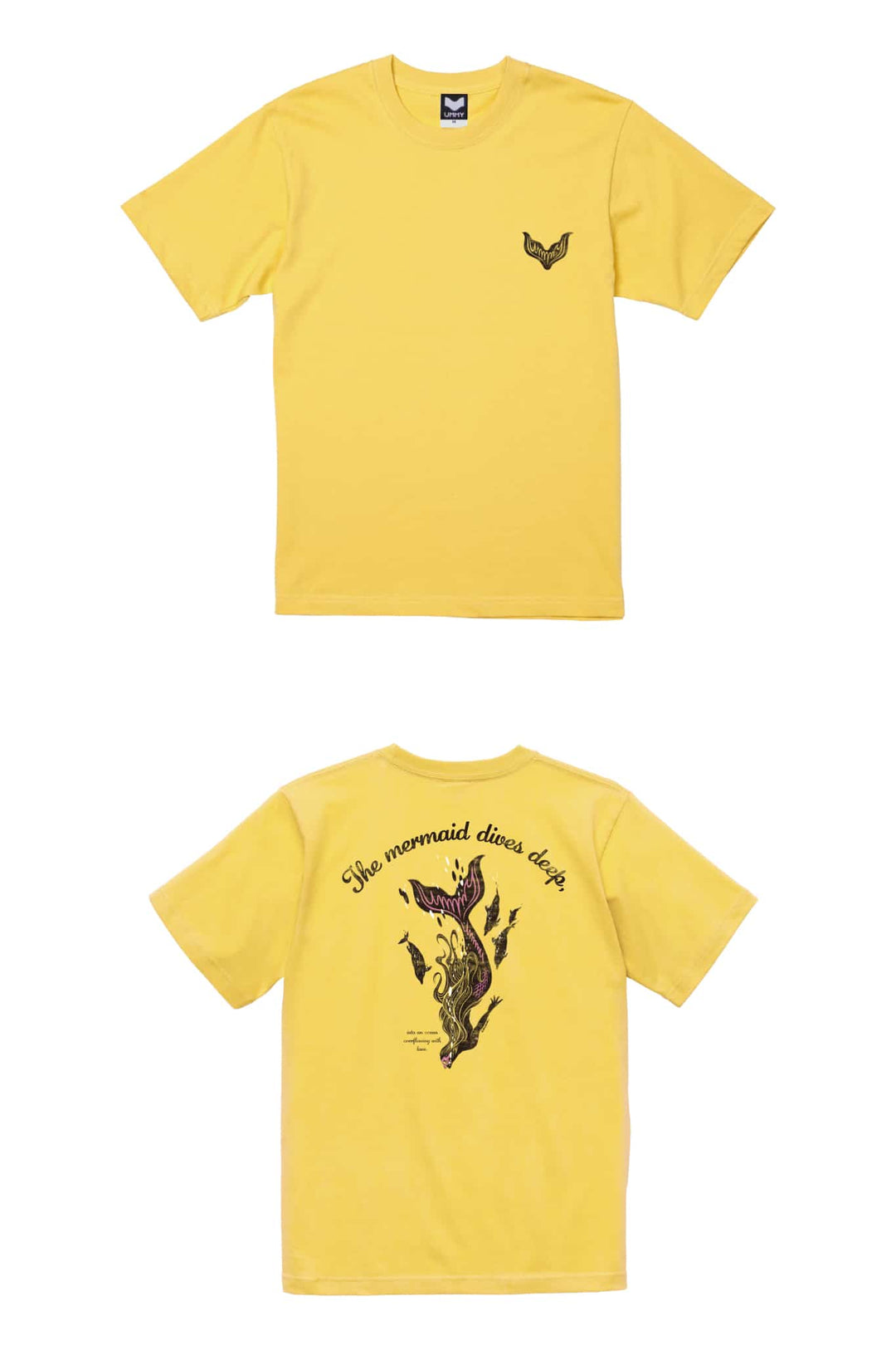 UMMY マーメイド 6.2オンス プレミアムTシャツ 全8カラー ユニセックス
