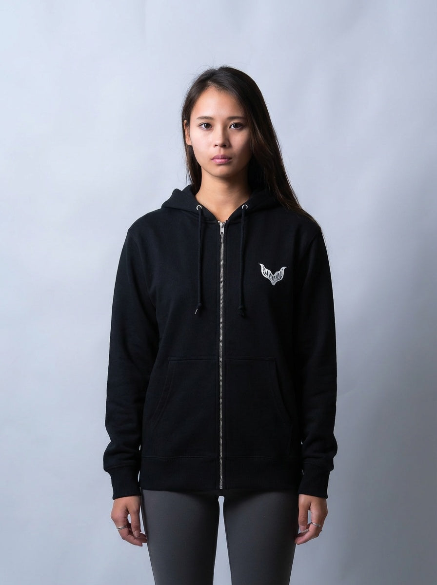 UMMY マーメイド ヘビーウェイトジップアップフーディー 裏起毛 12オンス ユニセックス スウェット パーカー