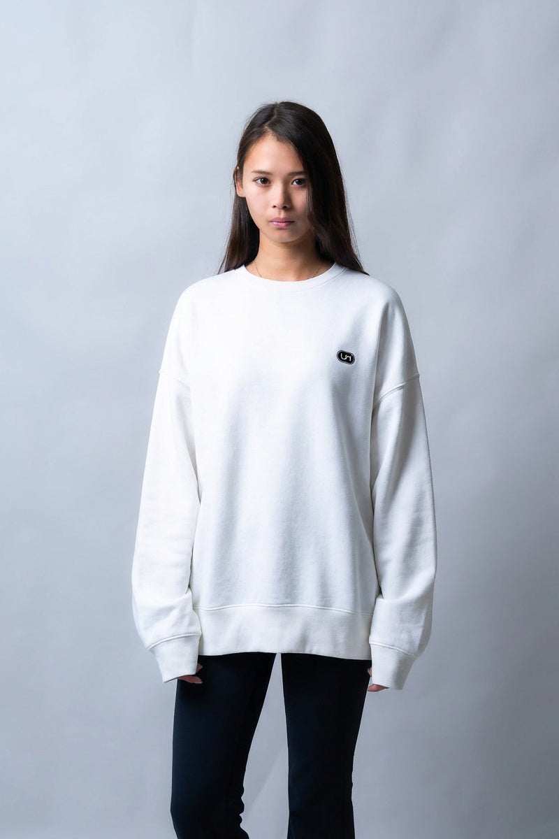 UMMY ビッグシルエット クルーネック スウェット 裏起毛 10オンス